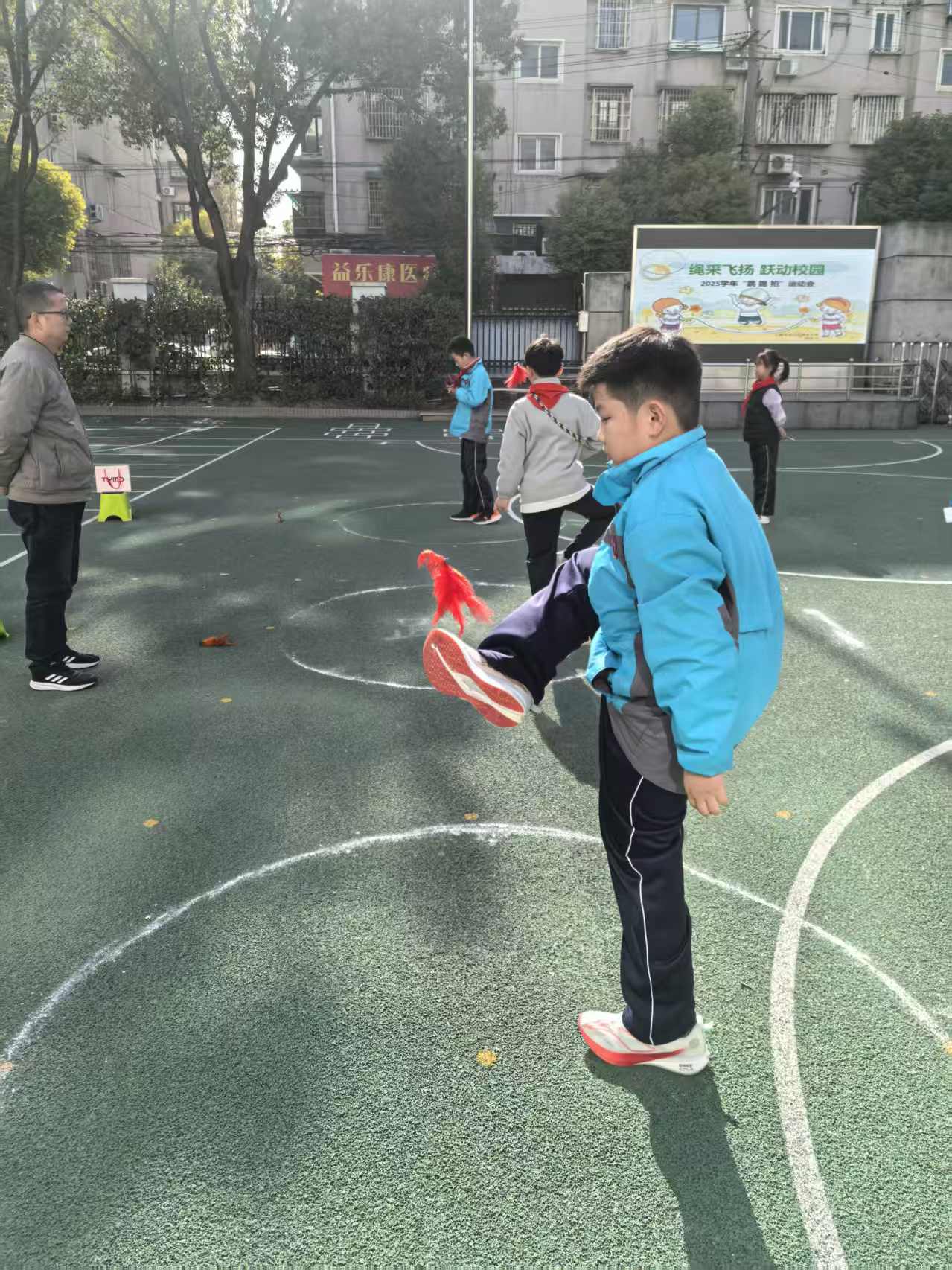 燃动寒冬，绳毽飞