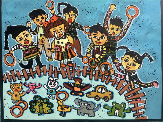 宝山区第二中心小学 周翌晨 《套圈圈》.jpg